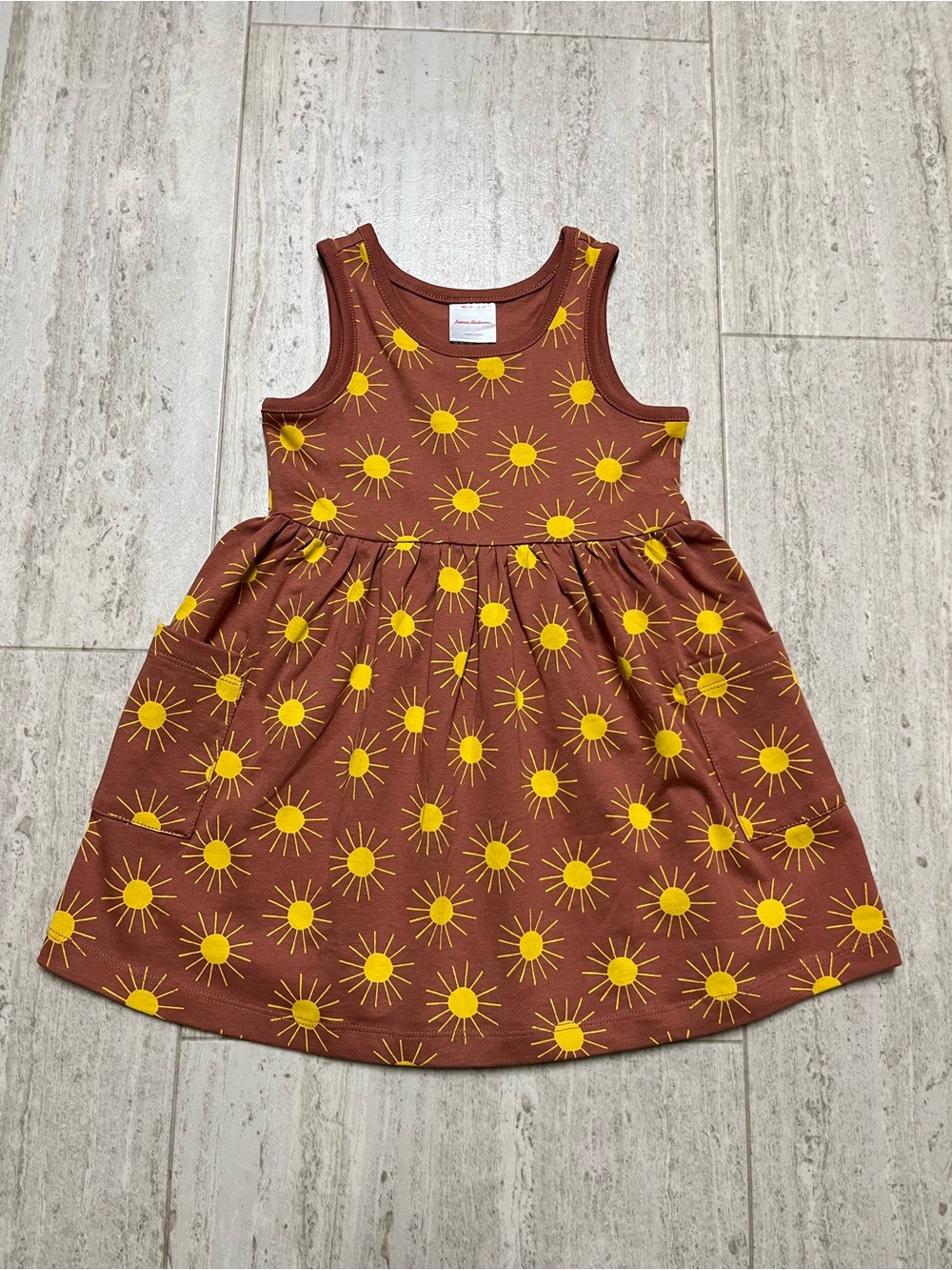 SOLD Hanna Andersson Pocket Dress Size 90 NWOT - Picture 1 of 4